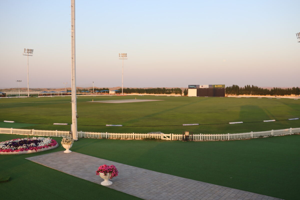 Dubai Cricket Ground with nets, turf, indoor cricket, and corporate events at JMR Sporting